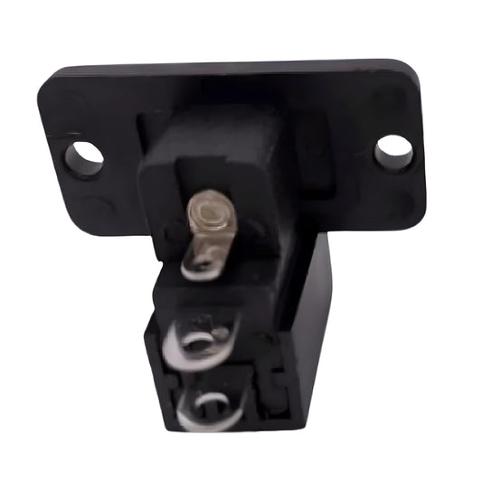 MM TOYS Charging Socket For Kids Car Jeep Bike 6V 12V Ride-On Pack Of 1 Pc Ride-on accessory (MM02)| ABS Plastic - Black