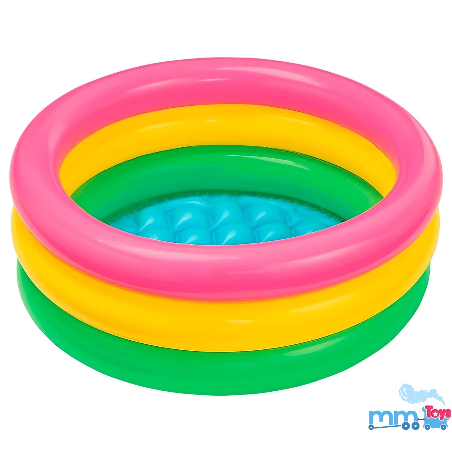 Intex 3 Feet Kids Bath Tub Inflatable Pool 58924 1 to 3 Year Kids – Multicolor