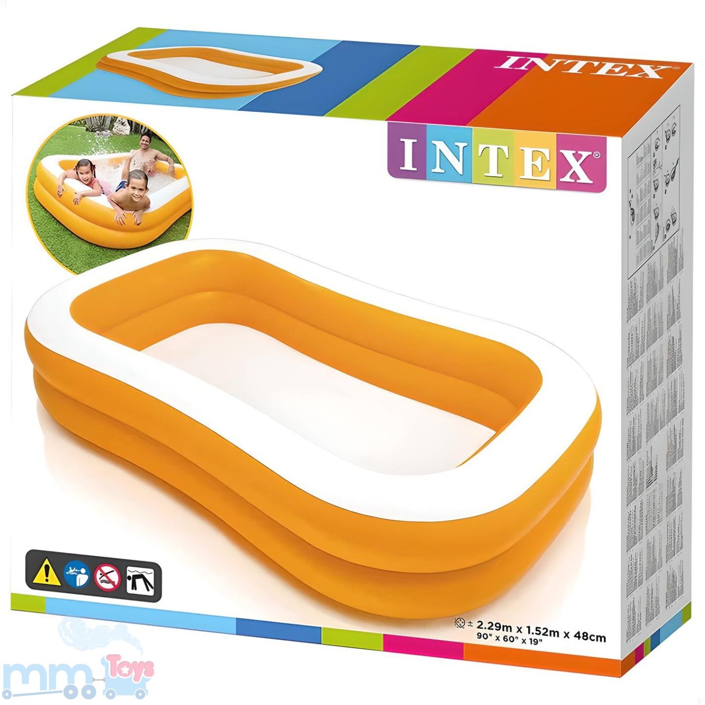 Buy Intex 57181 Mandarine Swim Centre Pool for Kids Online in