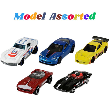 Hot Wheels 5-Car Pack 1:64 Scale Vehicles, Metal Body, Model Variants, Multi-Color, Perfect Gift for Kids Ages 3 & Up