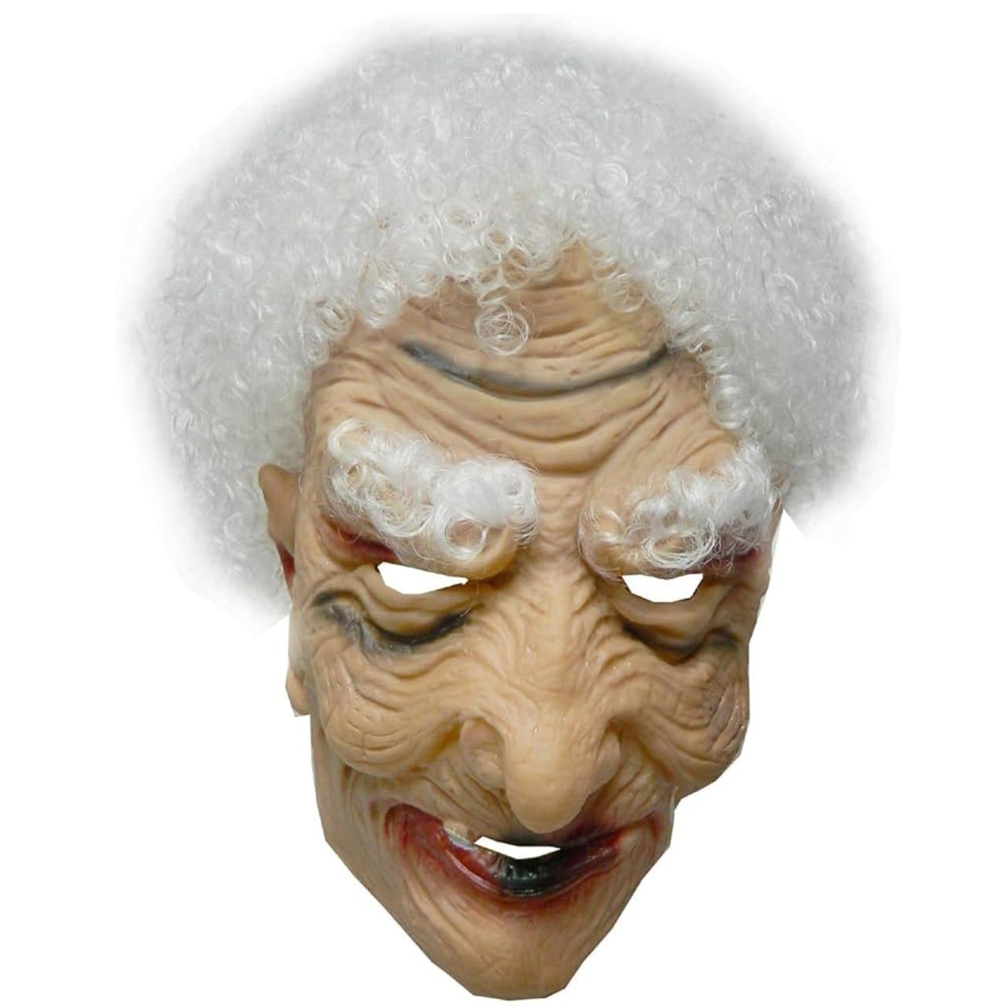 MM TOYS Old Man Horror Halloween Mask – Realistic Detail, Ultra-Soft Silicone, Comfort Fit, Adult Size, Creepy