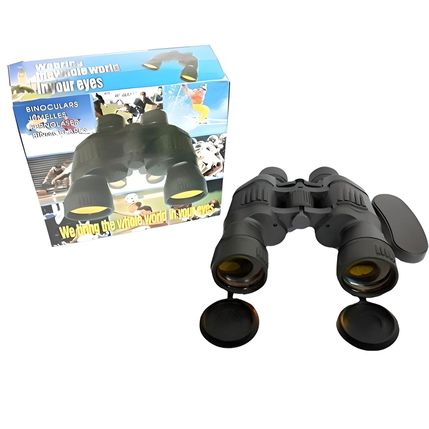 MM TOYS 20x50 Zoom High Power Binocular Explore the World Clearly For Outdoor - Adults And Kids