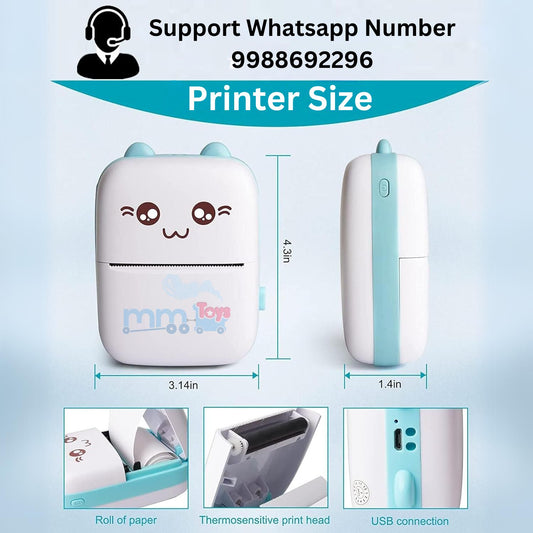 Kids Instant Print Digital Camera, HD Camera,