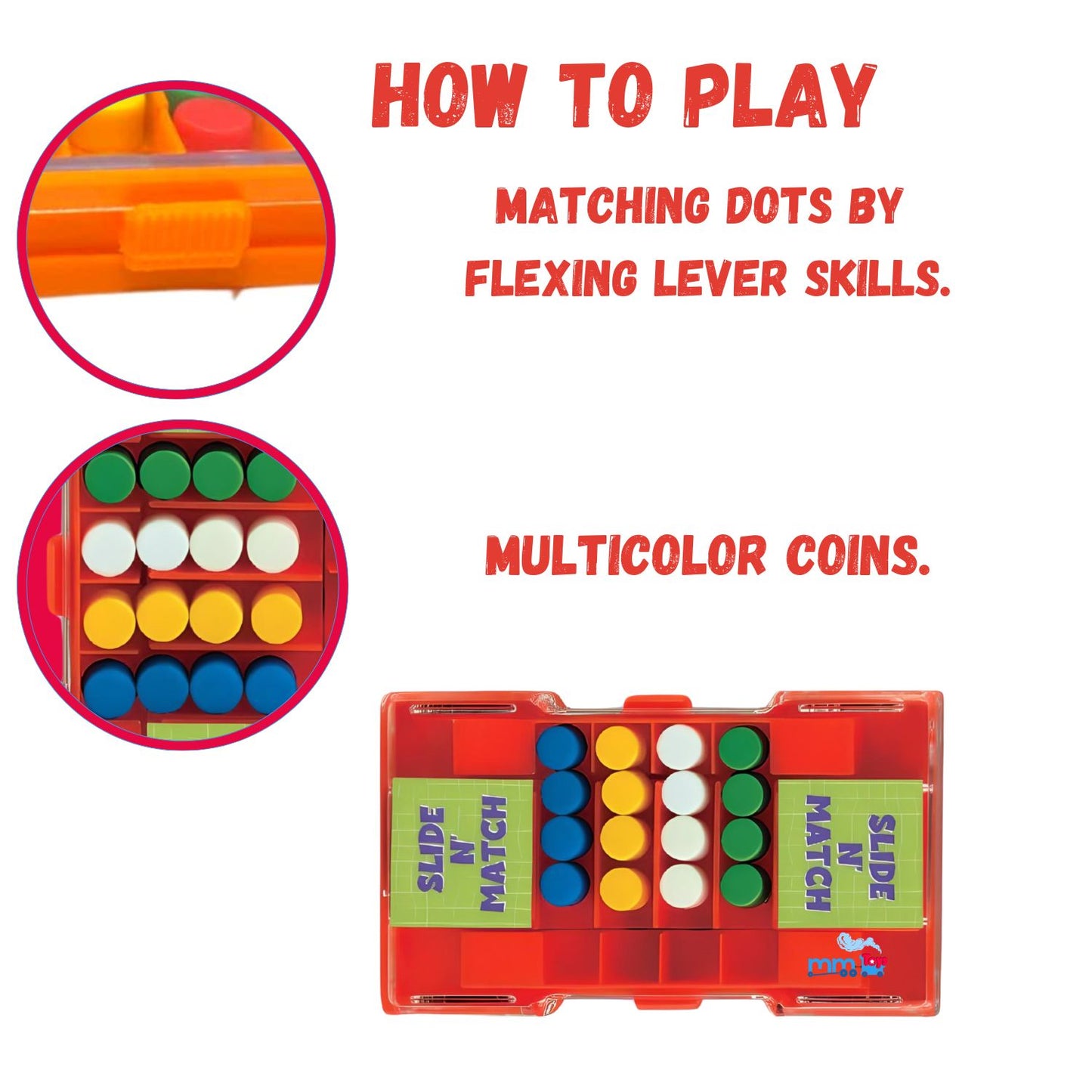 MM TOYS Match Up Pocket Game For 6+ Years