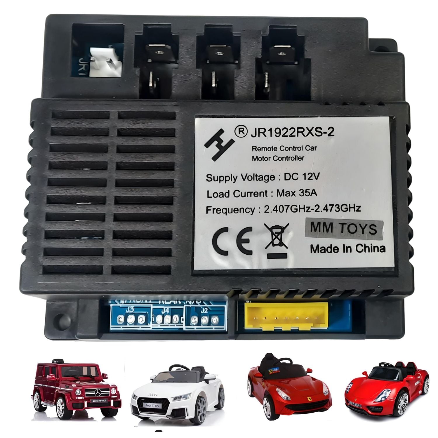 Buy MM TOYS 12V Motor Controller JR 1922RXS-2 Online India – MM TOY WORLD
