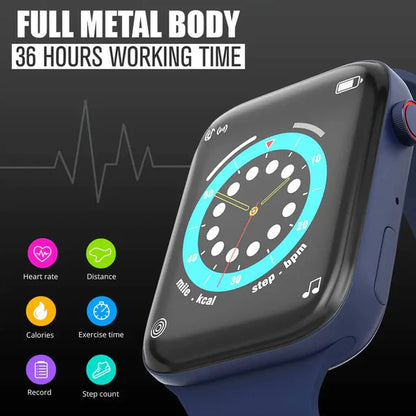 UBON SW-71 FitGuru Smartwatch - Fitness Tracking, Full HD Touch Screen, Multiple Sports Modes, Long Battery Life, for Adults