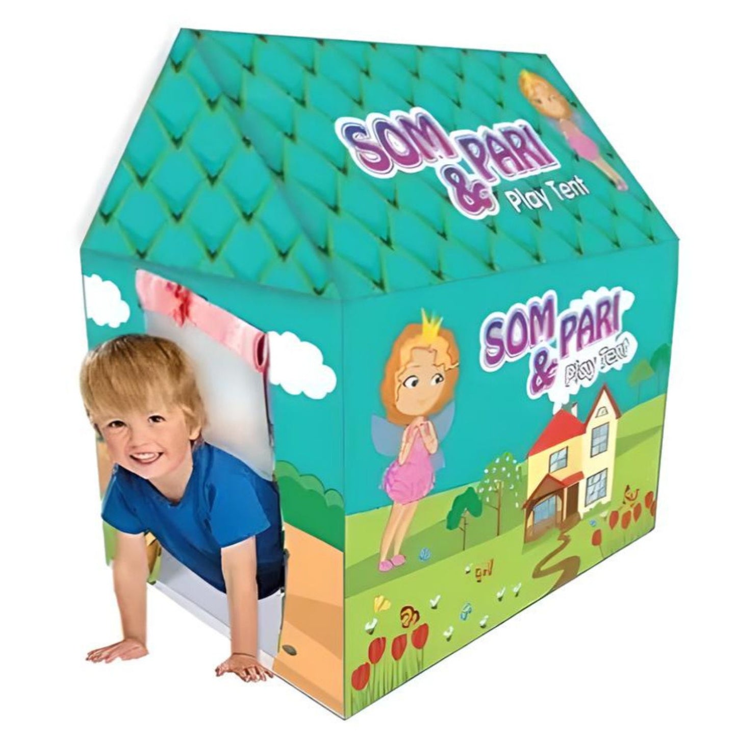 Som And Pari Play Tent House For Kids Indoor And Outdoor Play Toys