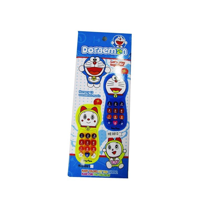 Doraemon / Micky / Menion Toy Phone With Light And Music For KidsB-92