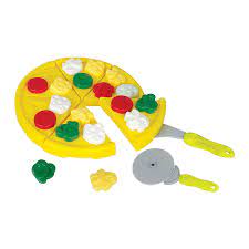 IToys Pizza Party Set for Kids - Interactive Make, Cut & Serve Playset (Age 3+)