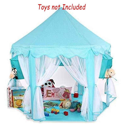 Dream Castle: Big Size Tent House for Boys and Girls - Spacious, Easy Assembly, Fun Design - 130 cm Height, 140 cm Width - Vibrant Colors
