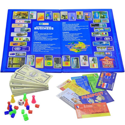 Ekta Game of Money International Business Board Game for Kids (Multicolour) 8 Year And Above