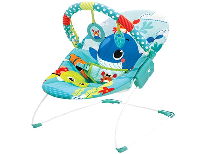 Mastela BabyGroove Electronic Baby Rocker Musical Bouncer Chair, Soothing Vibrations, Toddlers to Newborn, Multicolor (6938)