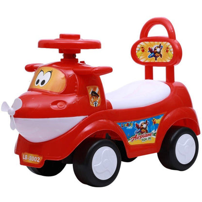 ToyZoy AirPlain Push Ride On Toy - Music, Ideal for 1 to 3 Year Old Boys and Girls