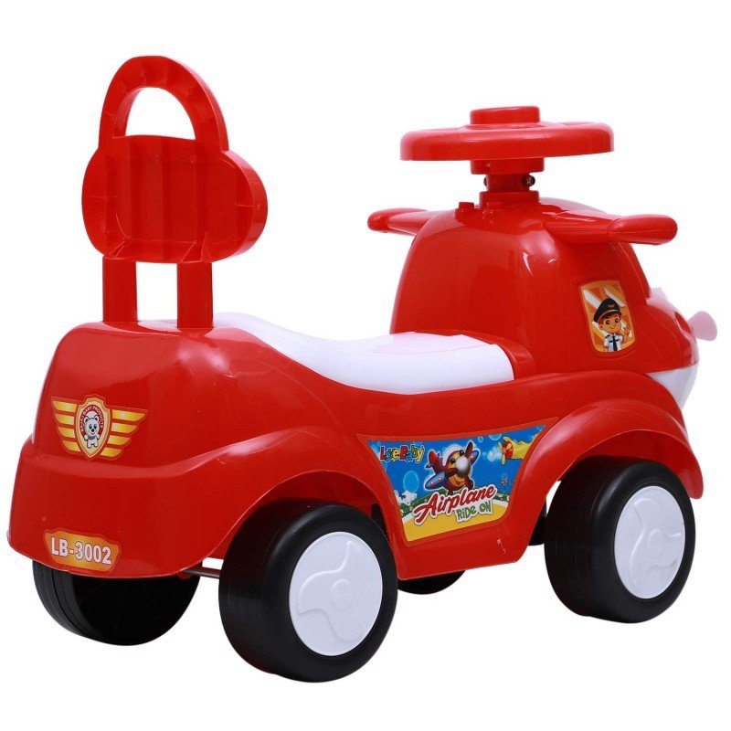 ToyZoy AirPlain Push Ride On Toy - Music, Ideal for 1 to 3 Year Old Boys and Girls