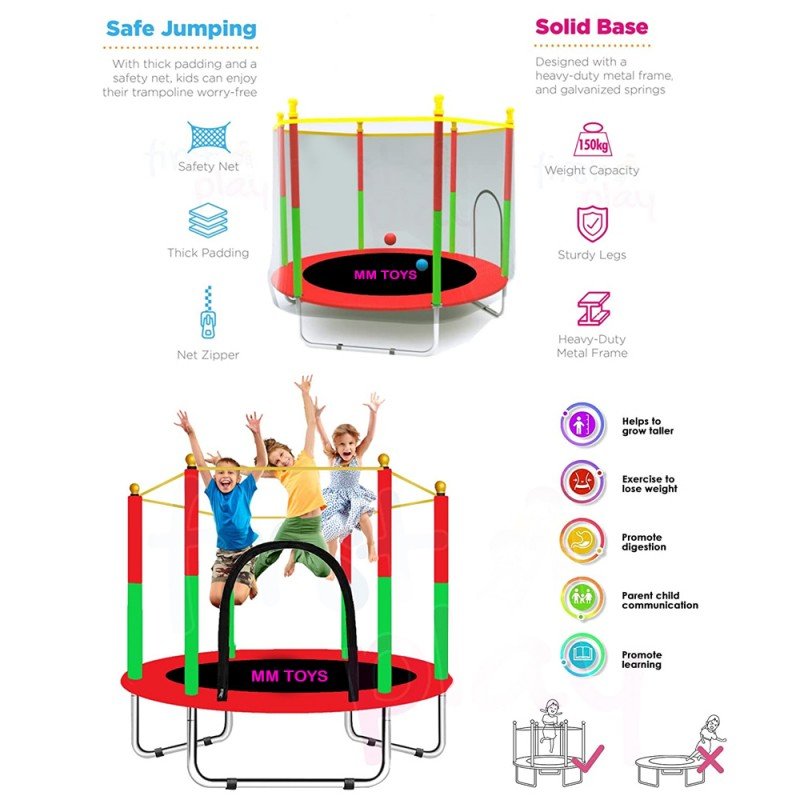 Trampoline on sale weight capacity