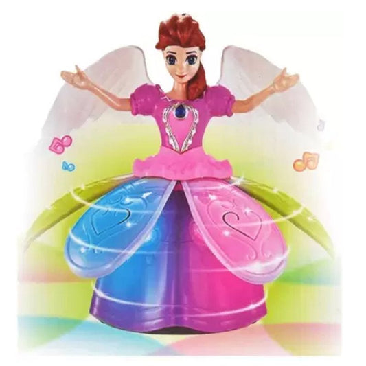 MM TOYS BEAUTIFUL DANCING PRINCESS ANGEL DOLL – WITH AMAZING MUSIC, WALKS, SPINS, DANCES AND EMITS AWESOME LIGHT & SOUND - KIDS
