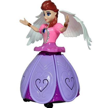MM TOYS BEAUTIFUL DANCING PRINCESS ANGEL DOLL – WITH AMAZING MUSIC, WALKS, SPINS, DANCES AND EMITS AWESOME LIGHT & SOUND - KIDS