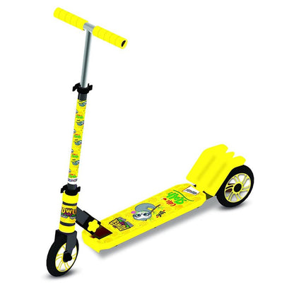 MM TOYS JUNGLE FRIENDS POWER PLAY HEAVY DUTY 3 WHEELS KICK SCOOTER FOR KIDS , HEIGHT ADJUSTMENTS, WIDE GRIP HANDLE , NEW FOLDING