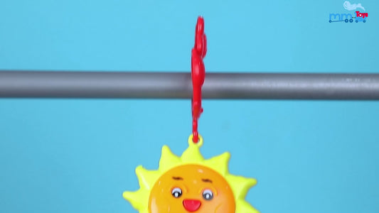 MM TOYS Musical Cot Mobile Rotatting Hanging Rattles Harmonious Music